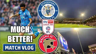 COUNTY SECURE FIRST WIN OF 2024! Stockport County vs Walsall Match Day Vlog