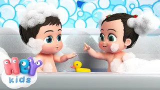 Bobble Bad 🛀 Vuggesanger for Babyer | Barnesanger på Norsk - HeyKids