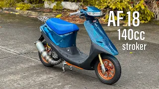 AF18 Honda Dio 1 stroker 140cc | Kyle Andrei