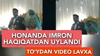 Xonanda Imron uylandi.  To‘y Buxoroda bo‘ldi