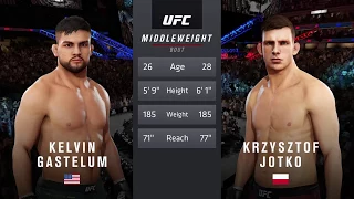 Ultra Real | EA Sports UFC 3 | Kelvin Gastelum vs. Krzysztof Jotko