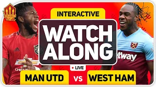 MANCHESTER UNITED vs WEST HAM With MARK GOLDBRIDGE LIVE