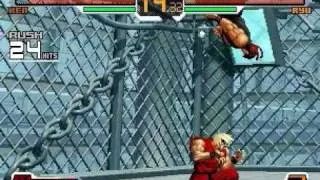 Snk vs Capcom Chaos Violent Ken Combo 100%