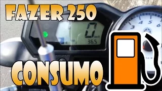 CONSUMO DA FAZER 250 - COMO ECONOMIZAR MAIS !