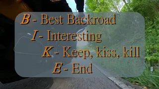 B is for Best Backroads.  Answering a challenge! (PLUS - a special guest)