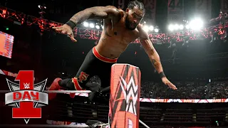 Montez Ford soars over the ring post to take out RK-Bro: WWE Day 1 2022 (WWE Network Exclusive)