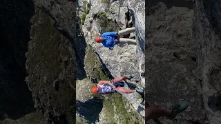 Abseiling Table Mountain in Cape Town, South Africa