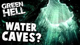 WE FOUND A MASSIVE CAVE SYSTEM UNDERWATER! - Exploring the New Map! - Green Hell Gameplay