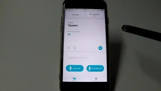 Приложение "Переводчик" в iPhone