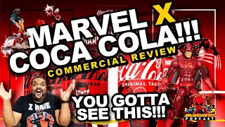 Marvel X Coca Cola Commercial Team-Up l You gotta see this !!! l Reaction