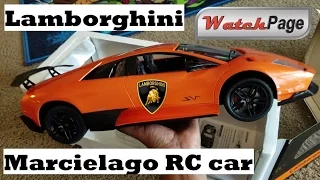 Lamborghini Murcielago LP670-4 SV RC Race Car unboxing review