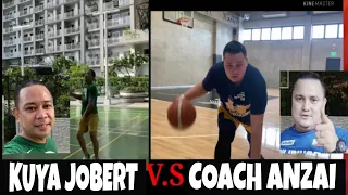 KUYA JOBERT VS COACH ANZAI TRAINING SIDE BY SIDE COMPARISON