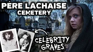 FAMOUS GRAVES and Ghost Stories | Père Lachaise Cemetery, Paris France