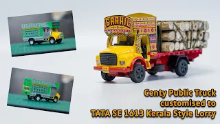 Tata SE 1613 Keralian Lorry | Centy Toys Public Truck Customised | Kerala Lorry Truck