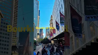 #bourkestreetmall #melbournecity #tramspotting