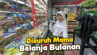 BISA GAK YA?? KAKAK SENJA DISURUH BELANJA BULANAN SAMA MAMA - SENJA FIRSTA