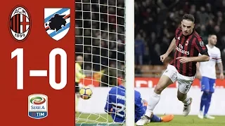 Highlights - AC Milan 1-0 Sampdoria - Serie A 2017/18