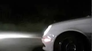 Twin Turbo Corvette Z06 C5 races a Mercedes Benz E55 AMG Spdkilz