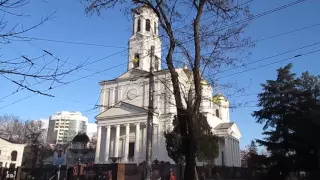 Перезвон колоколов собора Ал. Невского в Симферополе