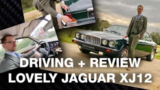 Lovely Jaguar XJ12 Series 3: driving the 5.3 V12 + a car design review  | Niels van Roij Design