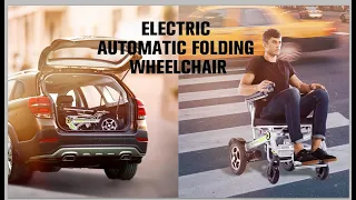 Electric wheelchair(silla de ruedas eléctrica,Fauteuil roulant électrique,電動車いす) -Airwheel H3S