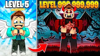 EVOLVING TO MAX SUPER NATURAL POWER IN ROBLOX