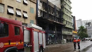 Incêndio em abrigo para pessoas sem-teto deixa 10 mortos em Porto Alegre | AFP