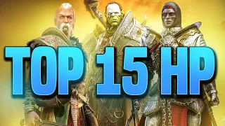 TOP 15 HP BASED CHAMPS in RAID! (Ranked 15 to 1)