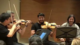 Argentinische Volksmusik (4) Ensemble Huayra Muyoj, Fabián Cardozo, Streichquartett "Khunpa"