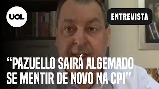 Omar Aziz: Pazuello sairá algemado se mentir de novo na CPI