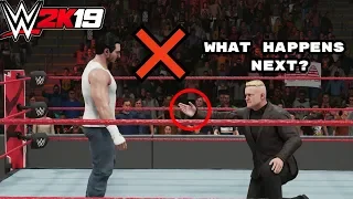 WWE 2K19: What Happens If You Don't Forgive Barron Blade In My Career Mode? (ALTERNATE ENDING!)