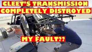 CLEETUS'S SAND CAR TRANSMISSION CARNAGE REPAIRED!!