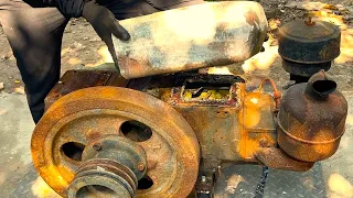 Completely Restore Old Damaged D15 Diesel Engine - Restore And Repair Old D15 Diesel Engine