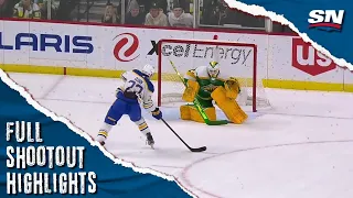 Buffalo Sabres at Minnesota Wild | FULL Shootout Highlights - January 28, 2023