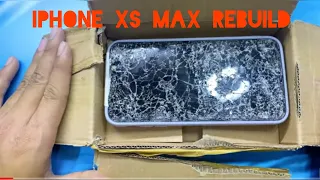 Restoration Xs MAX Destroyed By car/ASMR VIDEOS/Motherboard iphone Xs MaxRebuilding...