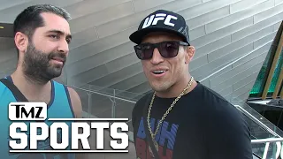 UFC Champ Charles Oliveira Predicts Conor McGregor Will Knockout Poirier At #UFC264 | TMZ Sports