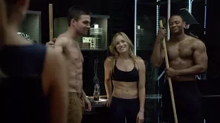 Arrow partes engraçadas 3 temporada