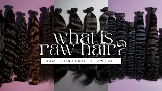 What Is Raw Hair?? | What you should look for when looking for a raw hair vendor in 2023