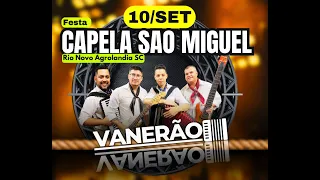 Baile ao vivo na Capela São Miguel Agrolandia SC Parte 2