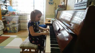 Ярослава Лемешкина, 5 лет. М.Шмитц. Рэгтайм.