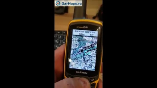 Видео-отзыв клиента по картам Garmin GPSmap 64