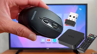 How to connect a wireless mouse to an Android Box or television