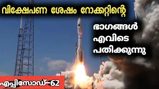 റോക്കറ്റ് ഭാഗങ്ങൾ എവിടെ പോകുന്നു | Chandrayaan 3 Rocket Debris