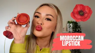 TRYING MOROCCAN LIPSTICK (AKER FASSI)