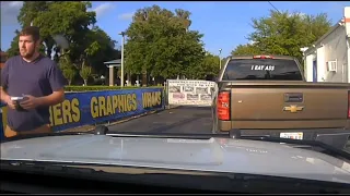 Guy Gets Arrested For Having "I Eat Ass" Decal On His Truck!