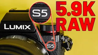 LUMIX S5 5.9K RAW Firmware Update (and S1, S1R, S1H, G9 and G100 updates, too) November 2020