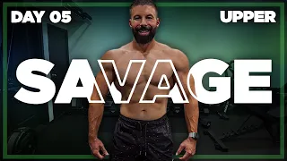 50 Minute Upper Body Workout | SAVAGE - Day 5