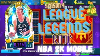 League Legends KOTC #NBA 2K Mobile Season 4