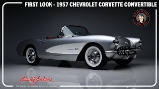 FIRST LOOK - 1957 Chevrolet Corvette 283/250 Fuelie Convertible - BARRETT-JACKSON 2023 LAS VEGAS