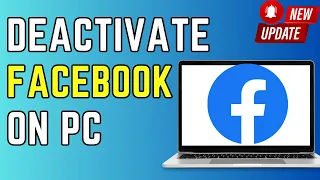 How to Deactivate  Facebook Account on PC 2023 New update